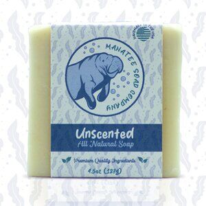 Manatee Soap Co - Unscented All Natural Soap